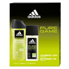 ADIDAS AJÁNDÉKCSOMAG FÉRFI DNS 75ML+TUSFÜRDŐ 250ML PURE GAME (6)