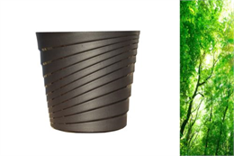 E. VIRÁGCSERÉP SWING 30CM ANTRACIT (12)