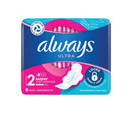 ALWAYS EGÉSZSÉGÜGYI BETÉT ULTRA SUPER PLUS 8DB (24)