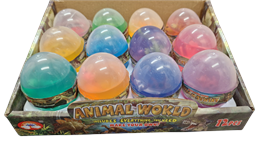 FUKY JÁTÉK NYÚLÓS GYURMA 12DB DINÓVAL