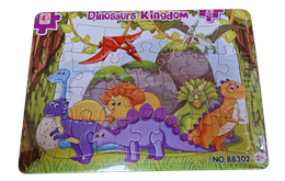 FUKY JÁTÉK PUZZLE 28DB DÍNÓK (10)