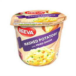 REEVA BURGONYAPÜRÉPOR 40G SÜLT VÖRÖSHAGYMÁVAL (poharas) (24)