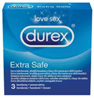 DUREX ÓVSZER 3DB DRY EXTRA SAFE (12)