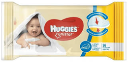HUGGIES NEDVES TÖRLŐKENDŐ 56DB UNISTAR (24)