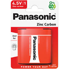 PANASONIC REDZINC TARTÓS ELEM CINK-KARBON 1DB ´R´ LAPOS (3R12RZ-1BP)