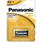 PANASONIC ALKALINE POWER TARTÓS ELEM ALKÁLI 1DB 9V BLOKK (6LR61APB-1BP)