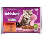 WHISKAS JUNIOR MACSKAELEDEL 4x85G KLASSZIKUS VÁLOGATÁS (13)