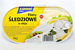 LOSOS HERINGFILÉ 170G OLAJBAN (16)