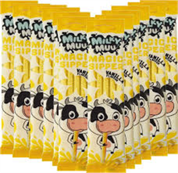 MILKY MUU SZÍVÓSZÁL 5X6G VANÍLIA (12)