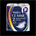 MÜLLER TOALETTPAPÍR 8TEK. 2RTG. CLASSIC (6)