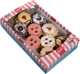 DOLCETTA DOB. SÜTEMÉNY 320G LINZER MIX (30)