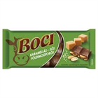 BOCI TÁBLÁS TEJCSOKOLÁDÉ 105G KARAMELLÁS-SÓS FÖLDIMOGYORÓS (20)