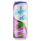 (DRS) SOPRONI DOB. ALKOHOLMENTES SÖR 500ML FEKETERIBIZLI-LIME (24)