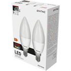 ENTAC LED IZZÓ GYERTYA E14 6,5W 3000K (10)