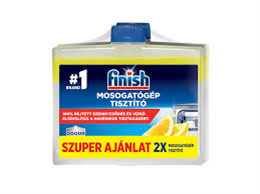 FINISH MOSOGATÓGÉP TISZTÍTÓ 2X250ML LEMON (6)
