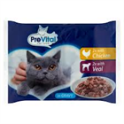 PREVITAL POUCH MACSKAELEDEL ALUTASAK 4X100G VITAL VEGYES SZÓSZOS (13)
