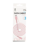 YOURZ GYORSTÖLTŐ- ÉS ADATKÁBEL 100CM TYPE-C ANDROID ESZKÖZHÖZ PINK/BLUE (10)