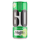 60 ENERGY ENERGIAITAL 250ML MOJITO (24)