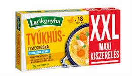 LACIKONYHA KOCKA XXL 180G TYÚKHÚSLEVES (12)