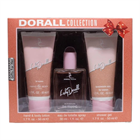 DORALL AJÁNDÉKCSOMAG NŐI TESTÁPOLÓ 50ML+EDT 30ML+TUSFÜRDŐ 50ML LADY DORALL (12)