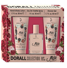 DORALL AJÁNDÉKCSOMAG NŐI TESTÁPOLÓ 50ML+EDT 30ML+TUSFÜRDŐ 50ML MISS BLOSSOM (12)