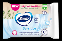 ZEWA NEDVES TOALETTPAPÍR 42DB SENSITIVE (8)