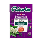 RICOLA GYÓGYNÖVÉNYES CUKORKA 40G BODZAVIRÁG (10)