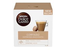 NESCAFE DOLCE GUSTO KÁVÉKAPSZULA CORTADO 16DB/100,8G (3)