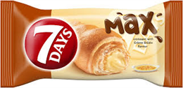 7DAYS DOUBLE MAX CROISSANT 80G CREME BRULEE (20)