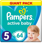 PAMPERS PELENKA ACTIVE BABY GP S5 64DB 11-16kg (1)