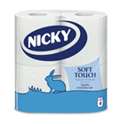 NICKY TOALETTPAPÍR SOFT TOUCH 4TEK. 2RTG. (16)