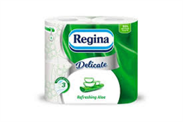 REGINA TOALETTPAPÍR DELICATE 4TEK. 3RTG. ALOE VERA (14)
