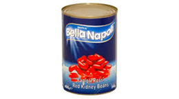BELLA NAPOLI BABKONZERV 400G VÖRÖS KIDNEY (12)