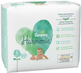 PAMPERS PELENKA HARMONIE S1 26DB 2-5kg (4)