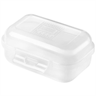 H. UZSONNÁS DOBOZ MŰANYAG 'XS' 12,5x9x6CM (1702) (16)