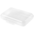 H. UZSONNÁS DOBOZ MŰANYAG 'L' 18,5x14x4CM (1705) (28)