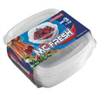 H. ÉTELTÁROLÓ MŰANYAG MC.FRESH 3DB 900MLL 17,5x16,5x5,7CM (1806) (6)