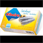 RIBERIA SZARDÍNIA 120G/85G NÖVÉNYI OLAJBAN (25)