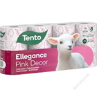 TENTO TOALETTPAPÍR ELLEGANCE 8TEK. 3RTG. PINK DECOR (7)