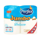 PERFEX PAPÍRTÖRLŐ JUMBO 2TEK. 2RTG. (2x190lap) (10)