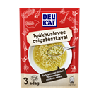 DELIKÁT FŐZŐS TYÚKHÚSLEVES CSIGATÉSZTÁVAL 40G (21)