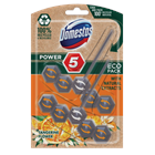 DOMESTOS WC FRISSÍTŐ BLOKK POWER5 ECOPACK 2X55G TANGERINE FLOWER (7)