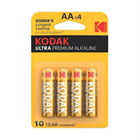 KODAK ULTRA PREMIUM ALKÁLI ELEM 4DB AA CERUZA (20)